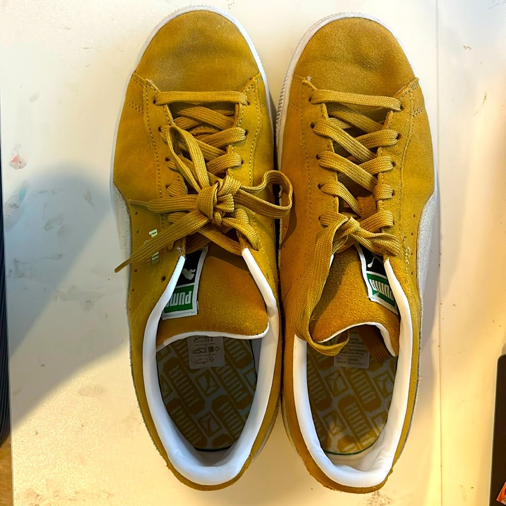 Yellow Puma Suede Classic XXl
